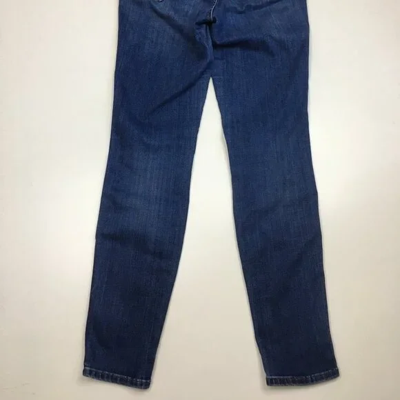 MADEWELL Med Wash 10" High Rise 5 Pocket Logo Hardware Skinny Jeans - Picture 12 of 12